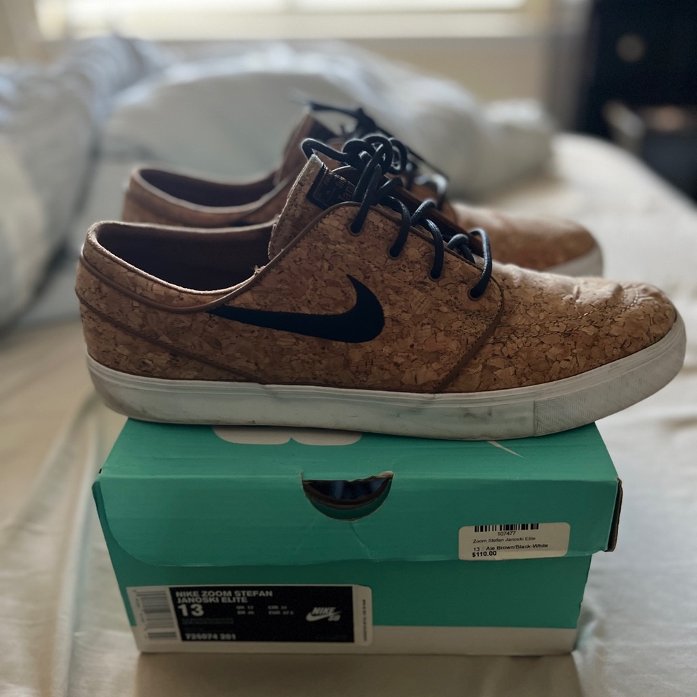 Zoom Stefan Janoski SB Cork Elite Skate -size 13